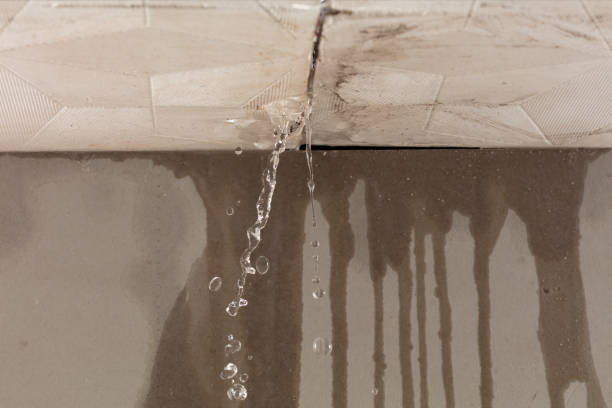 Professional Flood Damage Cleanup technician working in Houston, MS